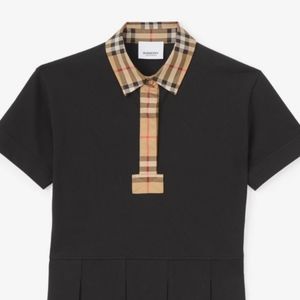 NEW burberry pleated dress small girls 14YO